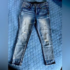 Buckle Black Skinny Jeans Fit 75 Ankle Skinny Jeans